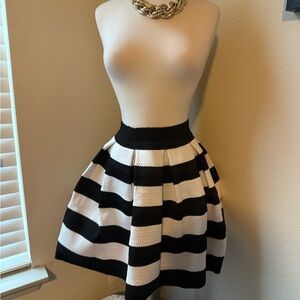 Express skirt striped